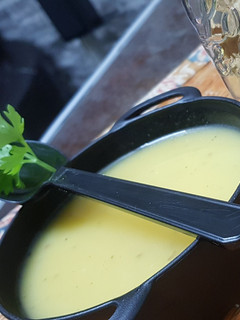 A picture of Pumpkin soup.