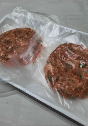 A picture of Homemade Beef Burgers.