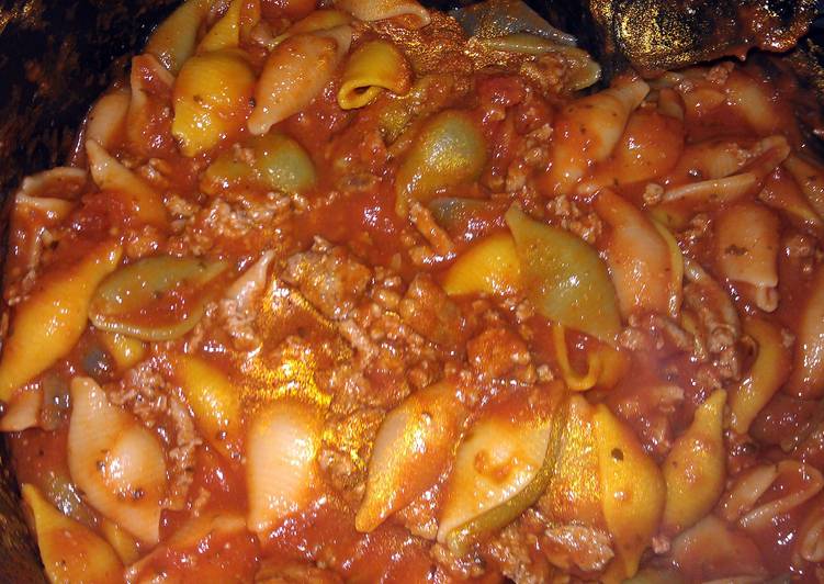 Recipe of Speedy prego chili Mac