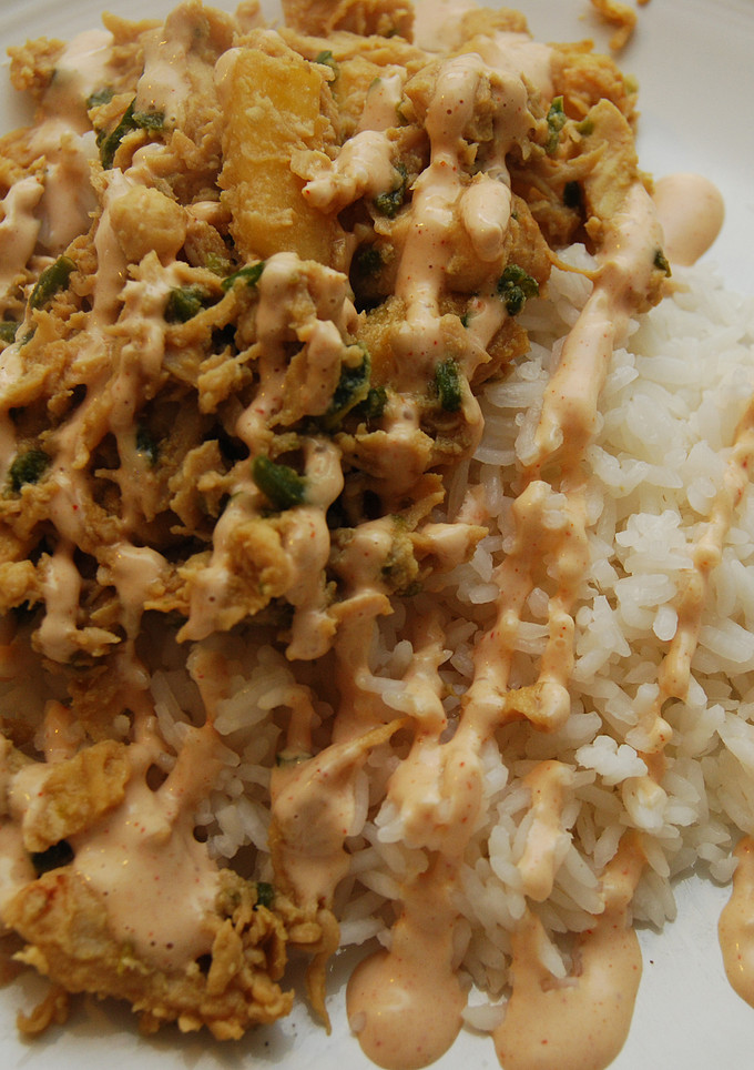 A picture of Fiery Polynesian Chicken.