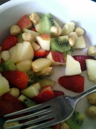 Easy Steps to Make Recipes Fruit Salad the So Delicious So Delicious.