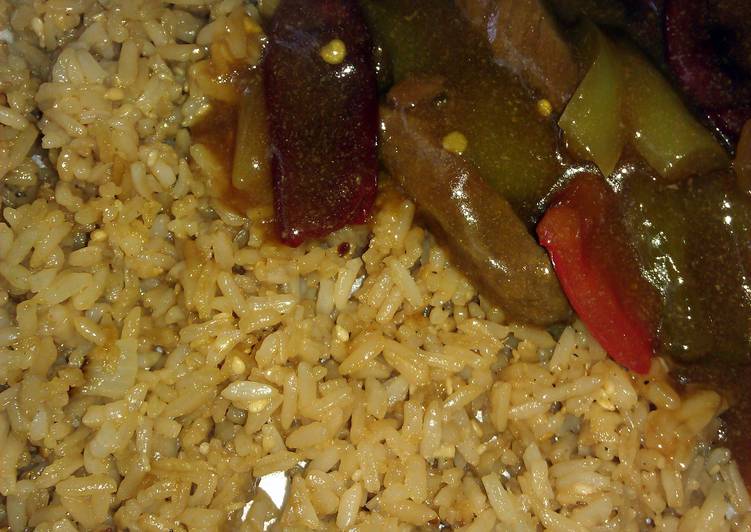 Recipe of Award-winning Sesame brown rice