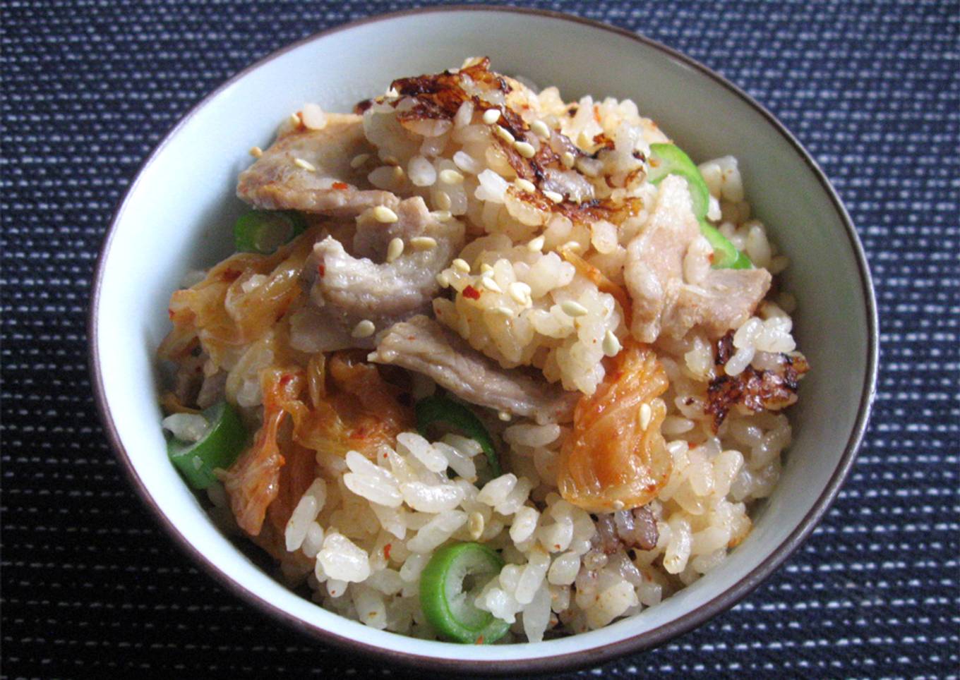 Pork & Kimchi Takikomigohan