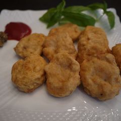 A picture of Easy! Economic! Homemade Chicken Nuggets.