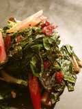 Sautéed Chard with Walnuts & Dried Fruit