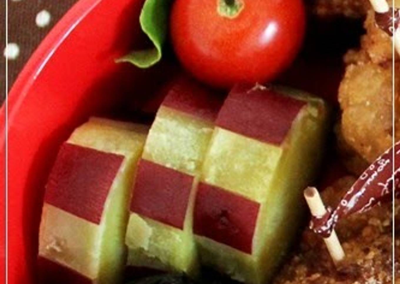 Potato Simmered in Lemon Juice For Your Obento Sweet