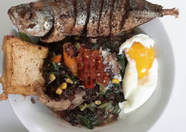 Resep masakan Bubur manado ala ala farra | Langkah Membuat Bubur manado ala ala farra Yang Enak Dan Lezat
