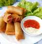 Cara Mudah Membuat Resep  Resep Lumpia Sosis Keju yang Lezat Sekali, Sempurna