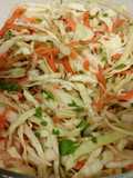 Coleslaw with cumin cilantro dressing