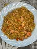 Mie Goreng Udang Sosis Rumahan
