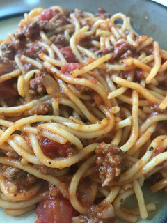 A picture of Instant Pot Spaghetti.