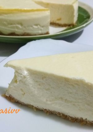 Foto resep Newyork style cheesecake #keto friendly