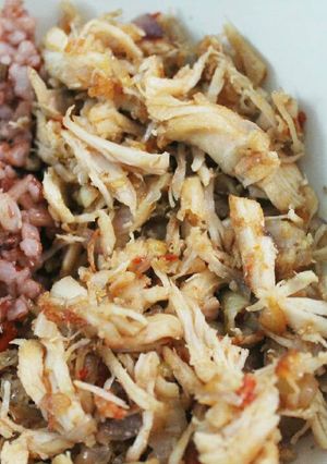 Foto resep Ayam suwir bumbu serbaguna