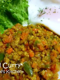 A picture of Dry Curry with Plenty of Vegetables.