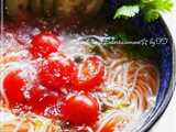 tomato somen noodles