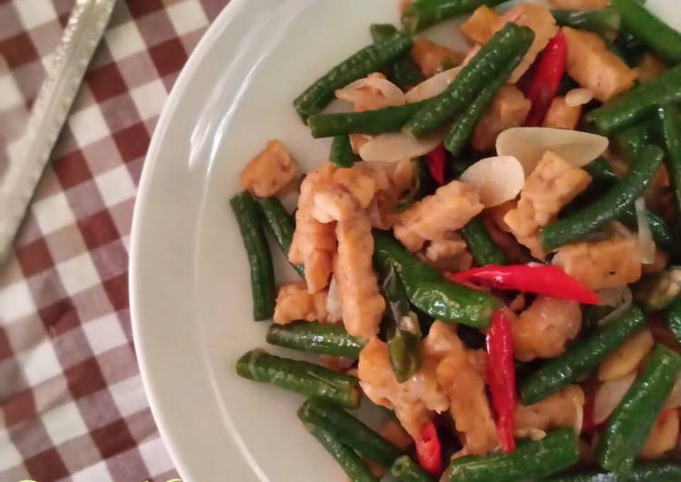 Langkah Membuat Tauco Kacang Panjang, Enak Banget