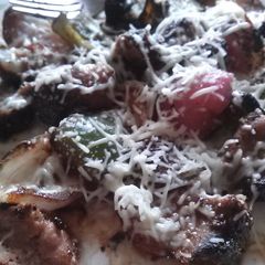 A picture of Dean's Orgasmic Smoked Black Pepper Steak.