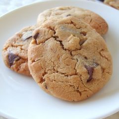 A picture of Peanut Butter & Chocolate Cookies.