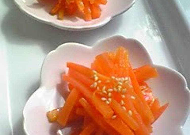 Easiest Way to Make Any-night-of-the-week Sweet and Tasty Carrot Namul