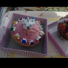 A picture of Cup cakes by my daughter.