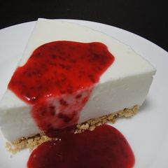 A picture of Rich Yet Refreshing! Simple No-Bake (Rare) Cheesecake.