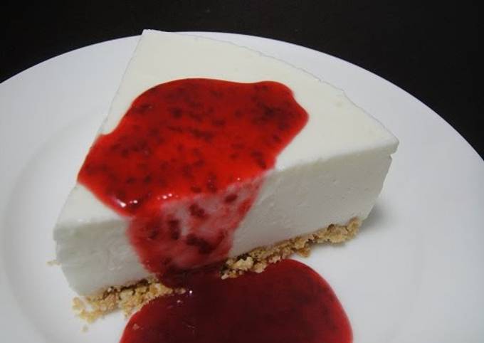 Rich Yet Refreshing! Simple No-Bake (Rare) Cheesecake