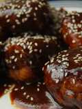 Chinese Barbecue Chicken Meatballs