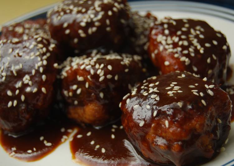 Recipe of Quick Chinese Barbecue Chicken Meatballs