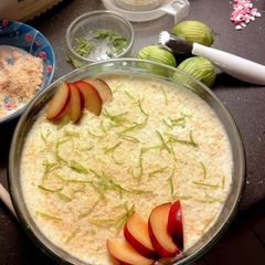 A picture of Lovely Lime Tiramisu with Calvados.