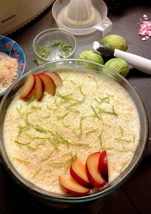A picture of Lovely Lime Tiramisu with Calvados.
