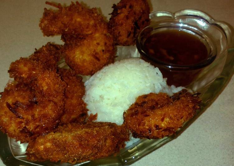 Recipe of Ultimate Coconut Shrimp for Two
