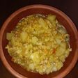 Papas con mote (amor de madre)