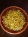 Papas con mote (amor de madre)