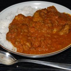 A picture of Authentic Indian-Style Beef Curry.