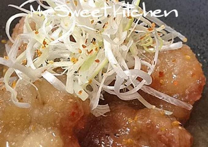 Recipe of Ultimate Mizore Stew Made From Chicken