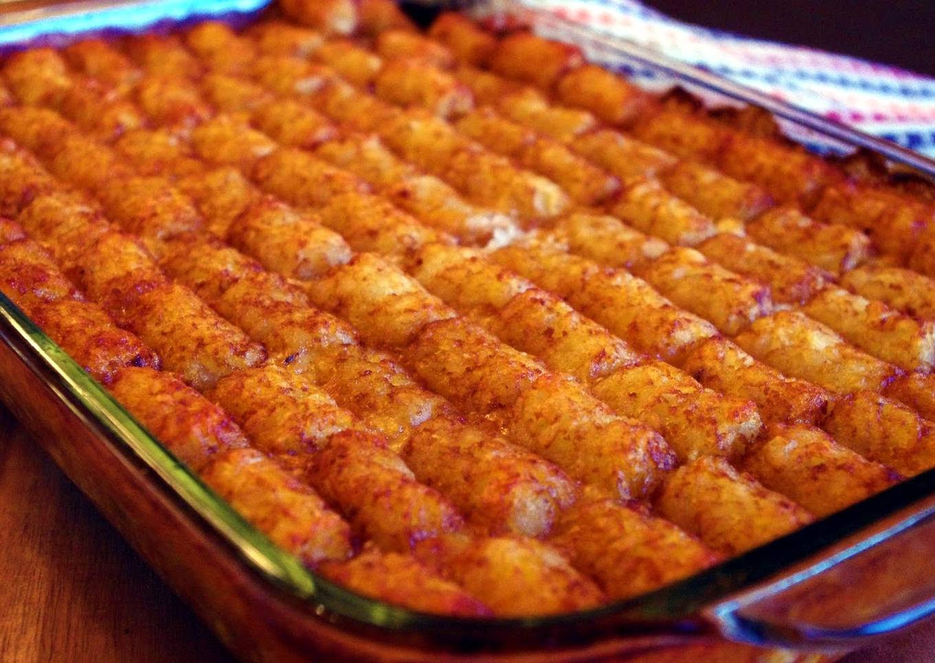 tatortot hotdish