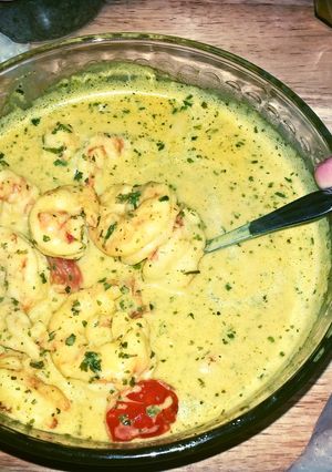 A picture of Coconut Shrimp Curry.