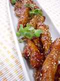 Teriyaki Sesame Chicken Sticks