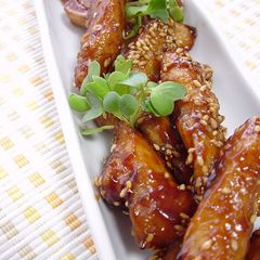 A picture of Teriyaki Sesame Chicken Sticks.