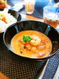 Addictive Tomato Cream Stew with Shrimp