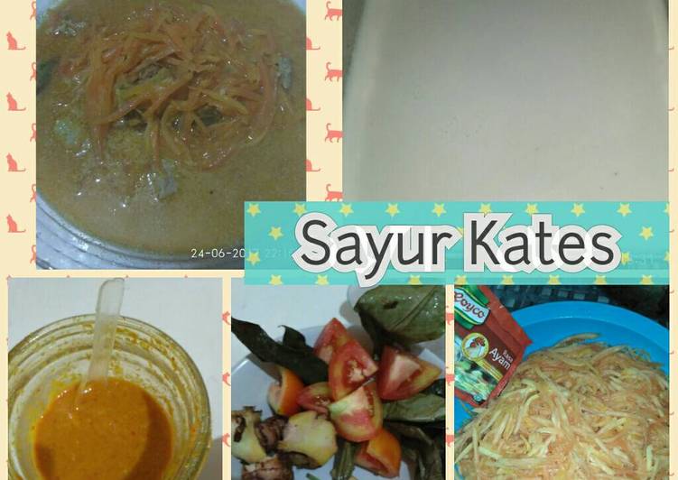 Langkah Mudah untuk Membuat &#34;Berbagi Rahmat&#34; - Sayur Kates Santan, Lezat