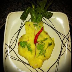 A picture of Aloo choka.