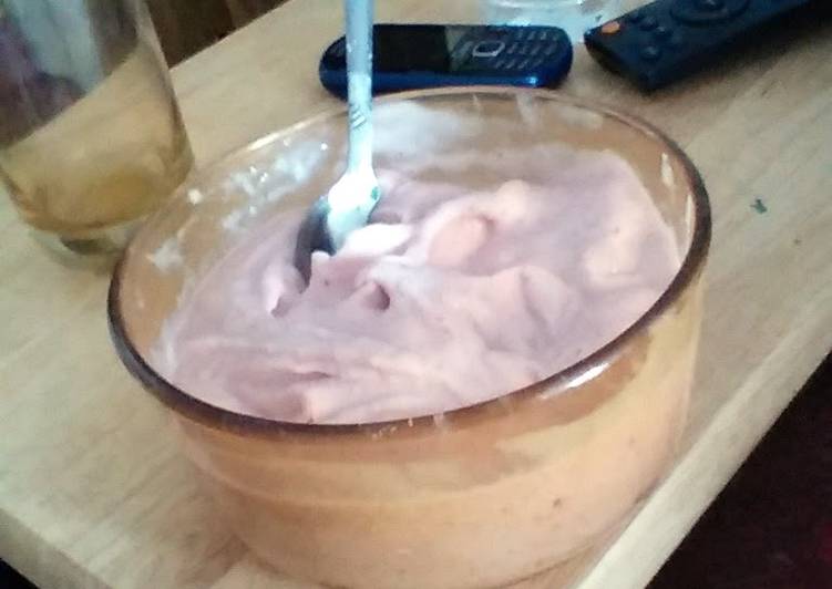 Recipe of Any-night-of-the-week Fruit ice cream