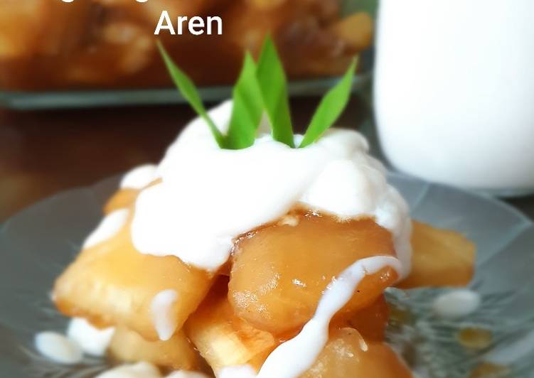 Singkong Thailand Gula Aren