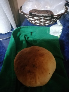 Una foto de Pan amasado