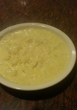 A picture of Cauliflower Soup.