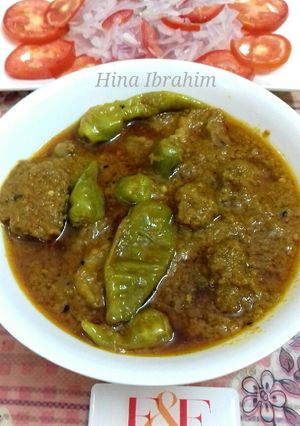 A picture of Beef Achar Gosht.