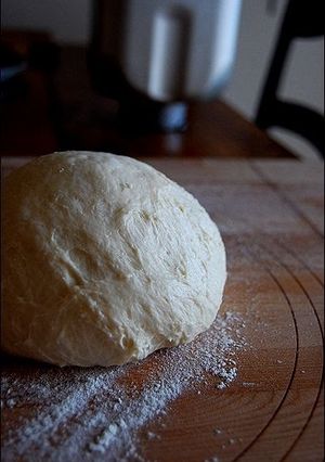 A picture of My Usual Bread Dough.