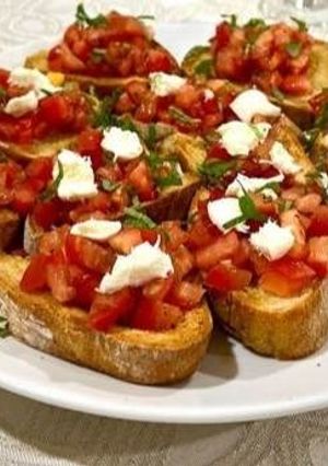 Foto de Tosta de Tomate e Burrata