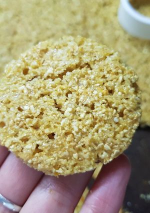 Una foto de Galletitas de avena coco y naranja